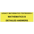 Legacy Mathematics B - Detailed Answers